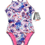 Speedo  Turnz One Piece Swimsuit Racing Cut Endurance Fabric Swimsuit NEW! Photo 0