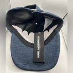 Karl Lagerfeld  Paris Denim Baseball Hat Photo 1