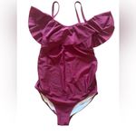 Old Navy Women's One Piece Maternity Swimsuit size small P purple Photo 2