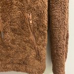 Forever 21 Womens Teddy Bear Fleece Brown Hoodie Jacket S Bust 38” Thick Neck Photo 3