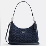 Coach Teri Hobo Bag In Signature Canvas Photo 0