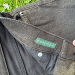 Ralph Lauren Women's Jeans Black Size 4 High Rise Gold Thread Photo 3