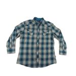 Kuhl ✨ Pearl Snap Shirt Womens Large Plaid Long Sleeve Outdoor Hiking Western ✨ Photo 5