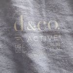 Demin & Co jersey scoop neck top with curved hem color periwinkle size large NWT Purple Photo 5