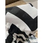 a.n.a  Women's Black White Twiggy Chevron Side-Slit Casual Maxi Skirt Size XS Photo 4