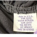 Charlotte Russe Vtg Y2K Black Silver Asymmetrical Hem Prom Party Halter Dress L Photo 10