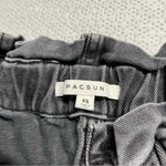 PacSun  Black Pull On Denim Mini Skirt Size XS EUC Photo 2