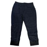 Pilcro Anthropologie Size L Mallory Utility Cargo Jogger Pants Blue Lyocell Size L Photo 3