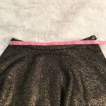 CREATURES OF COMFORT Bronze Metallic Mini Circle Skirt Skater Flared Large New‎ Gold Photo 7