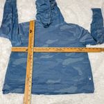 Spyder  Active Hoodie SweatShirt Blue Camouflage Stretch Pullover Size M Photo 7