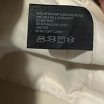 COFFEE SHOP NEW YORK Women's Cream Vegan Leather Moto Jacket Size Small | EUC Photo 7