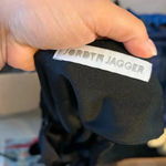 Jordyn Jagger High Neck Black Velour Jumpsuit Photo 2