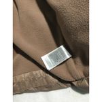 Old Navy  Women Puffer Jacket Tan Fleece Lined Zip Front Size  M Photo 2