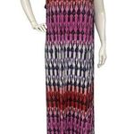 Avenue womens sleeveless multicolor long maxi dress plus size 18/20 Photo 0