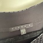 Tiana B Women’s Small Black Silver Midi Dress Photo 1