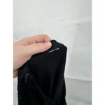 ZARA Skirt Women Large Black Casual Gothic Emo Punk Skater Midi Classic Basic Photo 5