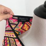 Tolani Feathers by ‎ bohemian floral print blouse Photo 3