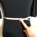 Wild Fable NWOT Black LBD Fitted Bodycon Puffy Princess Sleeve Mini Dress New Photo 2