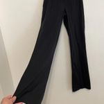 Patagonia Pliant Pants Solid Black Geometric Waistband Pull On Active Yoga Pants Photo 8