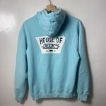 House Of Decks Hoodie Womens Medium Green Pullover Skateboard Streetwear Jumper Photo 1