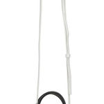 Balenciaga  Shopping Phone Holder Tote Bag White Leather Crossbody Made in Italy Photo 0