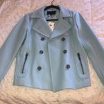 Banana Republic  Baby Blue Pea Coat Photo 0