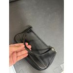 Coach Vintage Hampton 7785 Mini Black All Leather Demi Shoulder Bag 90s Y2K Photo 5