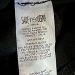 Save The Queen Italy‎ Graphic Floral Top Black White Patchwork Long Sleeve Sz Sm Photo 9