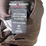 New York & Company Stretch Bootcut Dress Pants Womens 16 Tall Brown Work Career Size 14 Photo 4