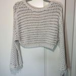 Bershka  Knitwear Crochet Sweater Boho Beach Coverup Size: Medium Photo 0