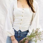 Rolla's Rolla’s Roxanne Linen Blouse Photo 0