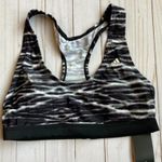 Adidas Nouveau Black Tie Dye Sport Bra Sz S NWT Photo 2