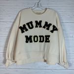Judith March Women's "Mummy Mode" Cropped Sweatshirt Size M Photo 0