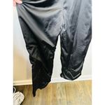 Alexis  Black White Bow Design V-Neck Marinna Jumpsuit Size Large Photo 8