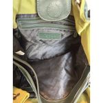 Tignanello Forest Green Shoulder Bag Handbag Purse Carry All Nice Roomy Bag Photo 4