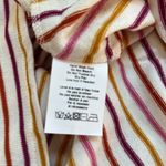 Lush Clothing Lush Striped Notched Crop Top Terry Knit Short Sleeve Photo 8