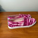 Toms NWT Alpargata Cupsole Fuschia Rose Pink Batik Canvas Tie Dye Slip On Flat Photo 5