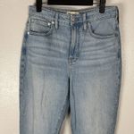 Madewell The Curvy Perfect Vintage Jeans Womens Size 27 Light Wash Straight Photo 1