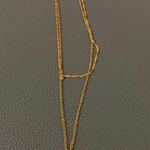 Letter Necklace Gold Photo 0
