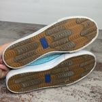 Keds  Blue gingham seersucker polkadot shoes 6 Photo 7