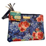 The‎ Pioneer Woman Heritage Floral Cosmetic Bag Blue Photo 0