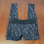 Lululemon  Wunder 4 Under Full Length Leggings Geometric Print Triangles Size 8 Photo 1