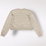 Ripe Maternity Sandy Crop Nursing Knit Sweater in Latte Size XL Brown Photo 2