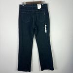 Style & Co Women Jeans 12S Black Tummy Control Bootcut Retro Classic Career Chic Photo 4