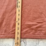 Look By M Apricot V Neck Merino Blend Short Sleeve Knit Poncho Cozy Layering O/S Orange Size undefined Photo 6