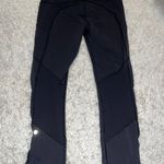 Lululemon Black Cropped leggings size 8 Photo 2