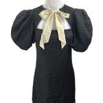 Antonio Melani  x Courtney Grow Savile Short Puff Sleeve Bow Tie Shift Dress 0 Photo 1