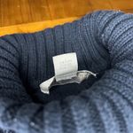 Petite Sophisticate American Flag Floral Knit Turtleneck Sweater Women's Size M Photo 3