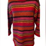 Esprit Vintage 90s Womens Mohair Sweater Size M Tunic Striped Photo 0