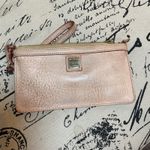 Dooney & Bourke  Wristlet Wallet Clutch BagLight Pink Leather Small Gold Hardware Photo 1